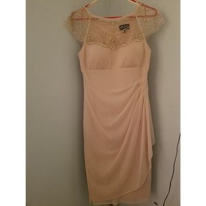 Size 4 DJ-Jaz Pale pink colored dress.